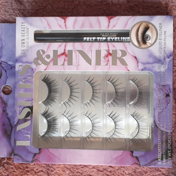 Brand New Her Own Beauty Lashes & Liner Kit - Picture 1 of 1